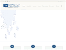 Tablet Screenshot of davidsonbenefitsplanning.com